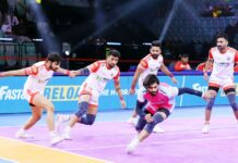 पीकेएल 12 : जयपुर ने तोड़ी चार हार की लकीर, यूपी पर दर्ज की एकतरफा जीत