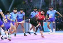 पीकेएल 12 : बेंगलुरू बुल्स ने बंगाल वॉरियर्स को 54-24 से हराया, शीर्ष-3 में पहुंची टीम