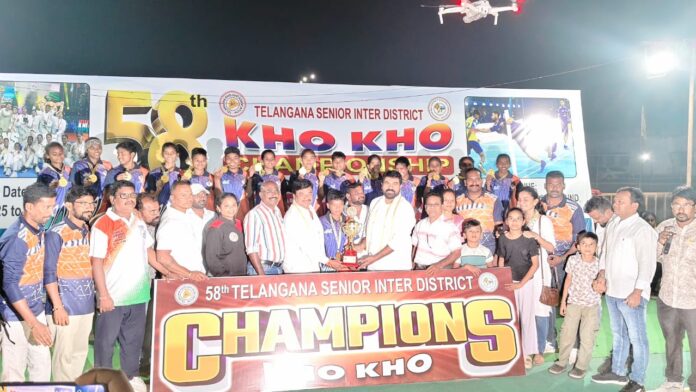 58th Senior Telangana Inter-District Kho Kho Championship_Adilabad Women Team