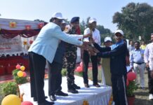 सलामी से शुरू हुई जय नारायण मिश्र महाविद्यालय की 53वीं वार्षिक एथलेटिक मीट