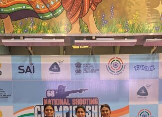 मनु भाकर और सिमरनप्रीत कौर बरार ने महिला 25 मीटर पिस्टल में जीते स्वर्ण पदक