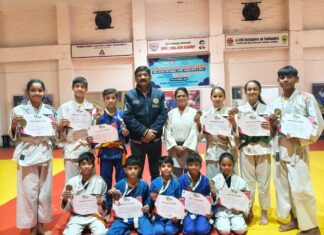 इंडियन पैरा जूडो अकादमी ने अंतर जिला जूडो में जीते नौ स्वर्ण सहित 12 पदक