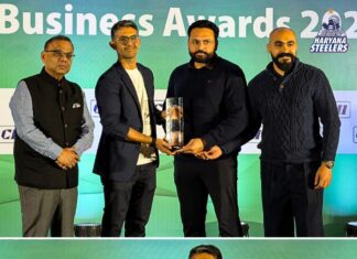 प्रो कबड्डी लीग सीज़न 11 की चैंपियन हरियाणा स्टीलर्स को सीआईआई स्पोर्ट्स बिज़नेस अवार्ड्स 2025 में ‘फ्रैंचाइजी ऑफ द ईयर’ नामित किया गया