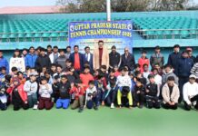 यूपी स्टेट टेनिस टूर्नामेंट के पहले दिन कई खिलाड़ियों ने दर्ज की एकतरफा जीत