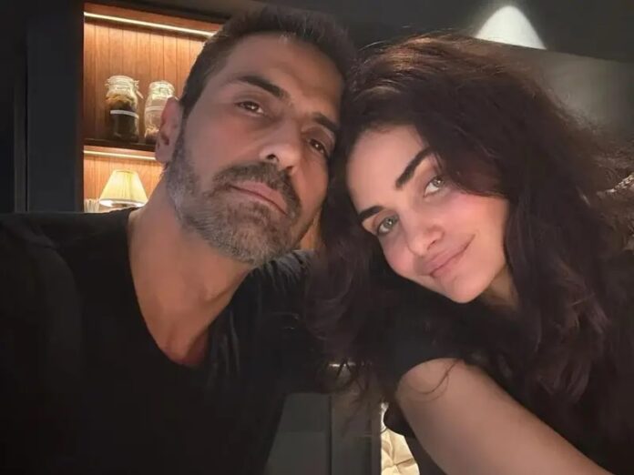 arjun rampal gabriella demetriades engaged