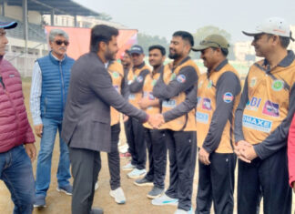 इलेक्ट्रॉनिक मीडिया और एलएसजेए ने जीत के साथ किया अभियान का आगाज़