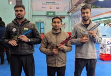 सैंयम और गौरव ने 10 मीटर एयर पिस्टल ट्रायल 2 फाइनल जीते