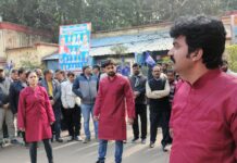 रेलकर्मियों और रंगकर्मियों ने सफदर और रामबहादुर नेपाली को किया नमन