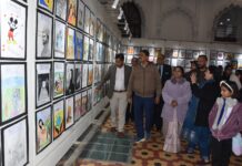 150 से अधिक कलाकारों की कृतियों से सजी ‘सृजन प्रदर्शनी’ का शुभारंभ