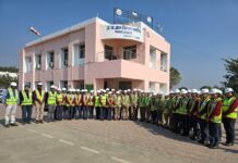 कमांड हॉस्पिटल की नर्सिंग छात्राओं ने समझी भरवारा एसटीपी की कार्यप्रणाली