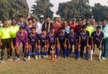 अभिषेक के निर्णायक गोल से लखनऊ फाल्कन एफसी चैंपियन