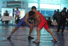 साई लखनऊ में इंटर-साई कुश्ती टूर्नामेंट में देशभर के युवा पहलवान दिखा रहे दम
