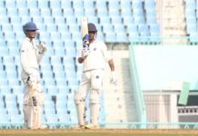 शरणदीप के शतक से झारखंड का दबदबा, पहले दिन यूपी बैकफुट पर