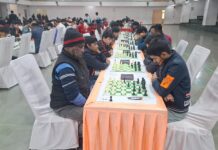 छठे दौर के बाद ईशान लावण्या और आदर्श सारस्वत को संयुक्त बढ़त