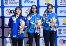 एलावेनिल ने जीता एयर राइफल स्वर्ण, शांभवी ने एशियाई जूनियर रिकॉर्ड तोड़ा