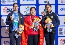 शूट-ऑफ में मनु से चूका स्वर्ण, 25 मीटर पिस्टल में ईशा को कांस्य