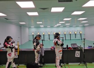 भारत के शीर्ष 10 मीटर एयर राइफल निशानेबाज़ नवी मुंबई पहुंचे, 16वां आरआर लक्ष्य कप कल से शुरू