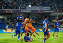 नसुंगुसी जूनियर का डबल धमाका, पंजाब एफसी ने बेंगलुरु को 2-0 से हराया