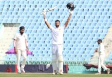 पडिक्कल का पहला डबल सेंचुरी, कर्नाटक ने ठोके 689 रन