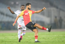 एजेज्जारी के दोहरे प्रहार से ईस्ट बंगाल की शानदार जीत, नॉर्थ ईस्ट यूनाइटेड को 3-0 से हराया