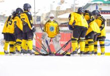 बर्फ पर सेंटर ज़ोन का दबदबा, महिला वर्ग में लगातार जीत से खिताब बरकरार