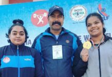 नेशनल वेटलिफ्टिंग: लखनऊ की तनिष्का और रिमझिम से पदक की उम्मीद