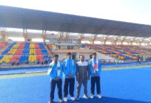 स्पोर्ट्स कालेज लखनऊ व सैफई के खिलाड़ियों के गोल, यूपी ने जीता कांसा