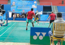 लखनऊ के एसके श्रीवास्तव एकल एवं अनिल व शैलेंद्र युगल के अंतिम चार में