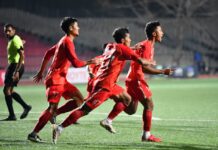 आइज़ॉल एफसी ने दूसरे हाफ में शानदार वापसी कर मिजो डर्बी में दर्ज की जीत
