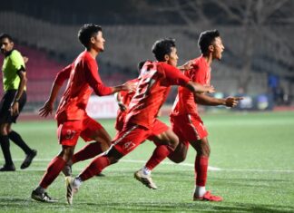 आइज़ॉल एफसी ने दूसरे हाफ में शानदार वापसी कर मिजो डर्बी में दर्ज की जीत