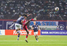 10 खिलाड़ियों संग उतरी जमशेदपुर एफसी ने इंटर काशी एफसी को हराया