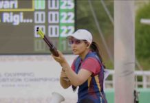 महेश्वरी की दमदार कोशिश बेकार, स्कीट फाइनल में नहीं पहुंच सका भारत