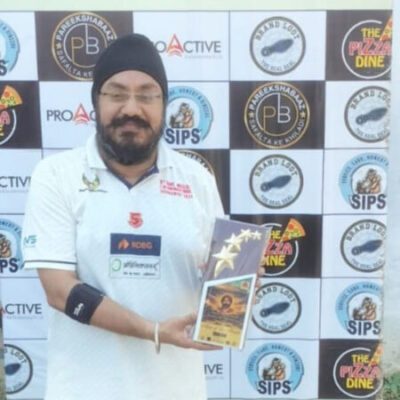 Man of the Match Sandeep Chhabra