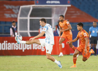 दस खिलाड़ियों वाली पंजाब एफसी ने एफसी गोवा को ड्रॉ पर रोका