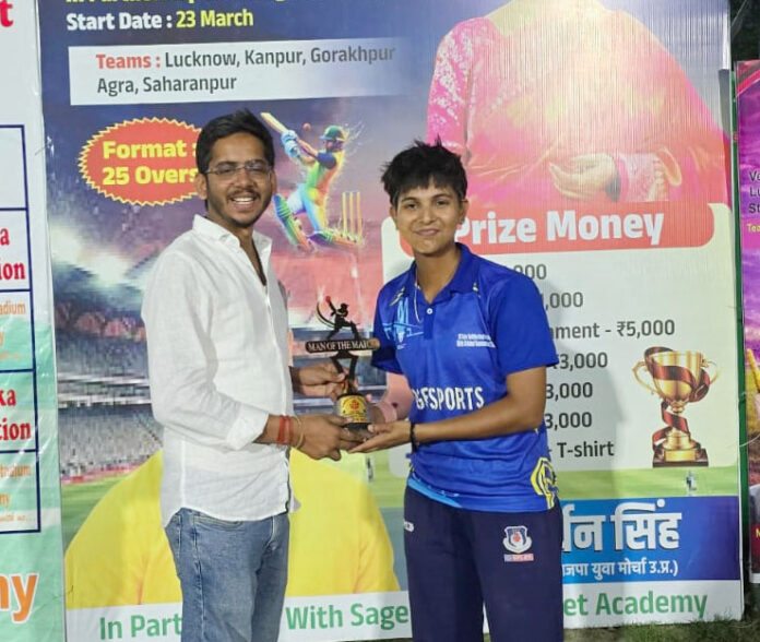 Players of the match Bhumi singh (Saharanpur)