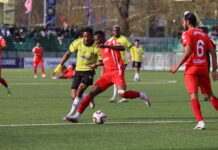 नमधारी एससी ने रियल कश्मीर को हराकर सीजन की पहली जीत दर्ज की