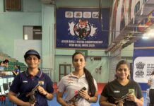 अर्शदीप कौर ने 25 मीटर पिस्टल टी3 फाइनल में मारी बाज़ी