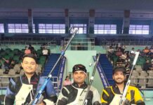 तिलोत्तमा सेन की हैट्रिक,50 मीटर 3पी राइफल का फाइनल भी जीता