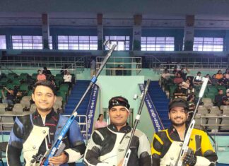 तिलोत्तमा सेन की हैट्रिक,50 मीटर 3पी राइफल का फाइनल भी जीता