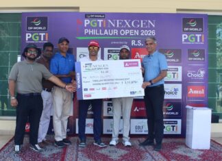 तीन खिलाड़ियों के प्लेऑफ में राजेश कुमार गौतम की जीत, जीता डीपी वर्ल्ड पीजीटीआई नेक्सजेन फिल्लौर ओपन