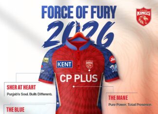 पंजाब किंग्स ने आईपीएल (IPL) 2026 से पहले नई मैच जर्सी का अनावरण किया, जो टीम के विकास को दर्शाती है