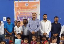 जिला स्तरीय तलवारबाजी प्रतियोगिता में मिनी स्टेडियम विनय खंड का दबदबा, खिलाड़ियों ने जीते 32 पदक