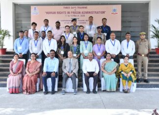 कारागार प्रशासन में मानवाधिकार विषयक तीन दिवसीय प्रशिक्षण कार्यक्रम का शुभारम्भ