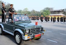 एएमसी सेंटर और कॉलेज, लखनऊ के ऑफिसर्स ट्रेनिंग कॉलेज (OTC) में सीनियर कैडर कोर्स-04 की कोर्स-समापन परेड आयोजित