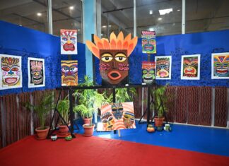 कला जीवंत हुई: सेठ आनंदराम जयपुरिया स्कूल ने लखनऊ में कला प्रदर्शनी जनता के लिए खोली