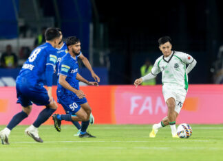 मोहम्मडन स्पोर्टिंग ने चेन्नईयिन एफसी को ड्रॉ पर रोका