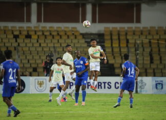 डेम्पो एससी ने शिलॉन्ग लाजोंग को हराकर सीजन की पहली जीत दर्ज की