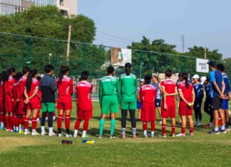 23 सदस्यीय भारतीय टीम एएफसी अंडर-17 महिला एशियन कप चीन 2026 के लिए सूज़ोउ पहुँची