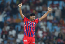 आईपीएल : मोहसिन खान का कॅरियर बेस्ट 23/5 बनाम रिंकू सिंह के नाबाद 83 रन