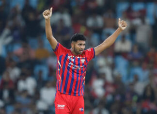 आईपीएल : मोहसिन खान का कॅरियर बेस्ट 23/5 बनाम रिंकू सिंह के नाबाद 83 रन